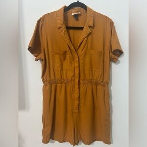Universal Thread Women's Button-Down Shirt - Rust